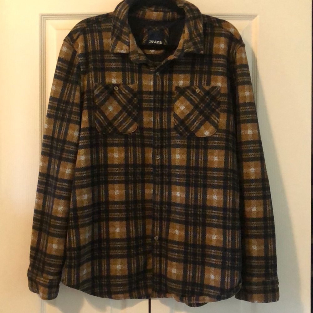 Prana Fleece Lined Flannel